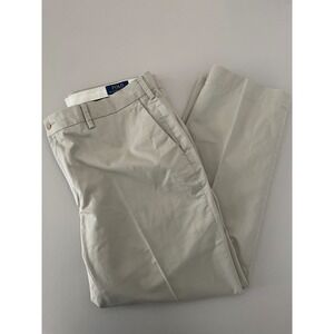 Polo Ralph Lauren Stretch Classic Fit Chino Pants Mens 38 30 Beige Khaki